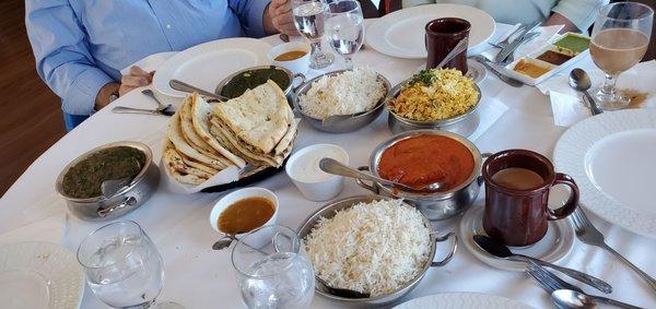 Biryani, saag paneer, Tikka masala