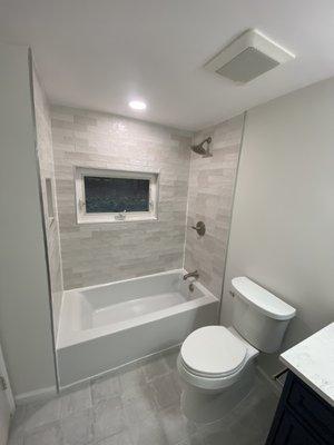 Bathroom renovation