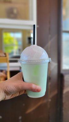 Green Apple Italian soda!