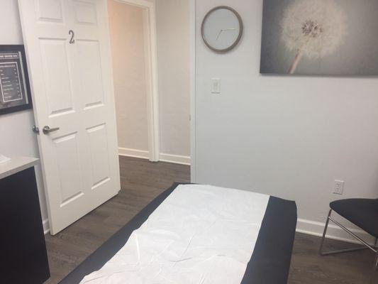 One of the treatment rooms