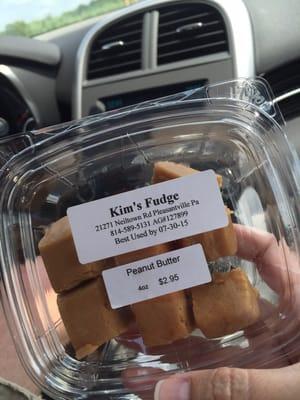 Peanut butter fudge