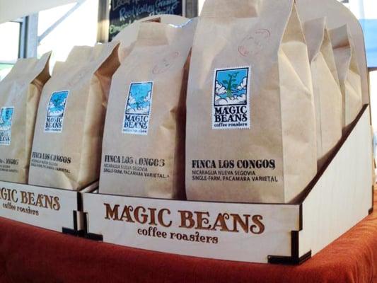 Magic Beans coffees are available at the Lexington Farmers Market every Saturday and Sunday.