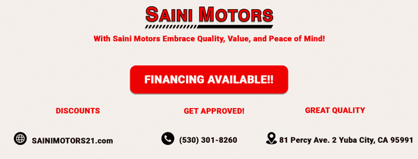 Used Car Dealership, Selling quality cars, SUV, Minivan's, Financing Available