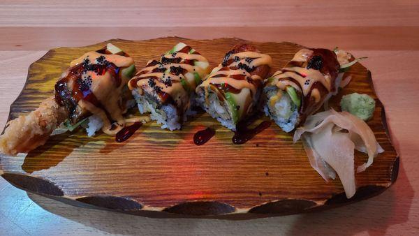 Black Dragon Roll Special