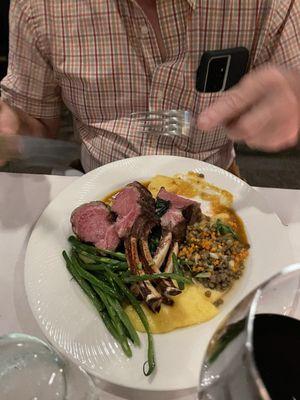 Rack of lamb