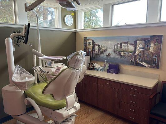 Dental office cleaning