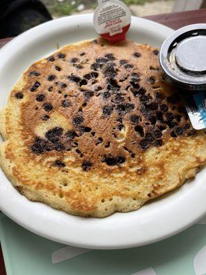 Chocolate chip pancakes