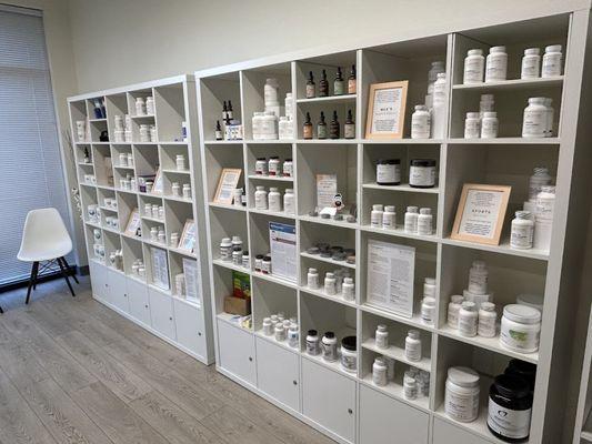 Stop by to see our selection of high quality, clinical grade supplements.