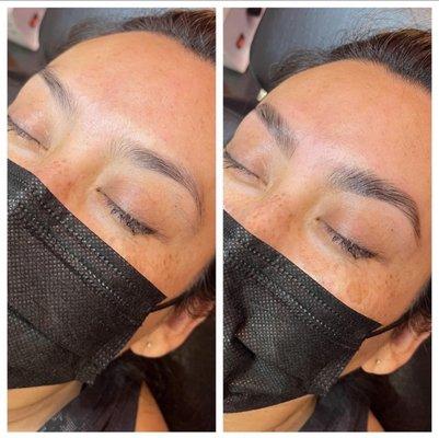 Brow lamination + tint