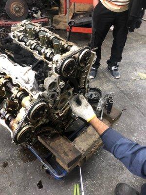 Engine rebuilds