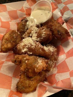 Garlic Parm wings