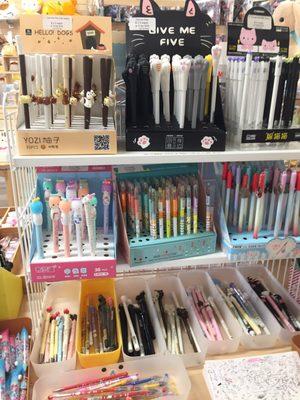 Pens and pencil