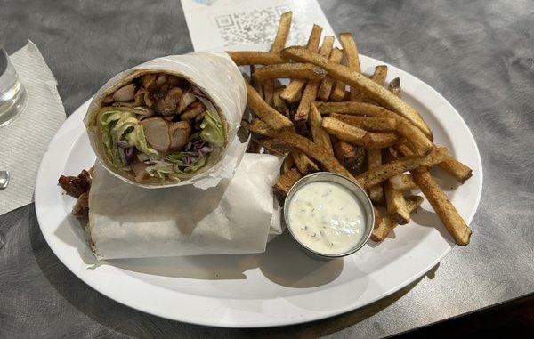 Chicken Doner Wrap