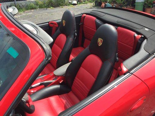 Porsche 911 with full custom interior