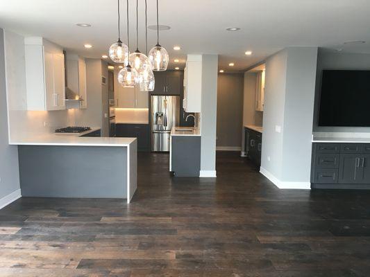 Complete condo renovation in downtown Chicago