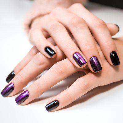 Upgrade your manicure or pedicure with shellac, which is long-lasting and gentle on the nails.