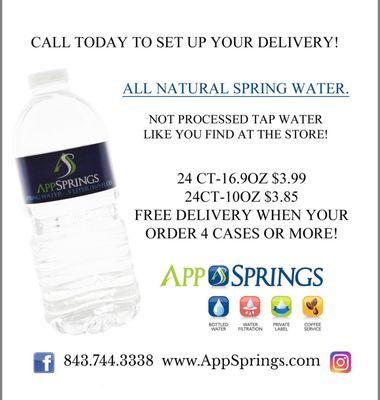 CALL TODAY TO SCHEDULE YOUR DELIVERY!