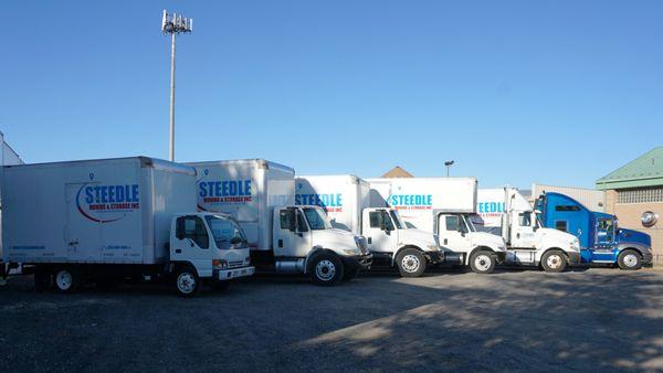 Steedle Moving & Storage- Moiving Fleet