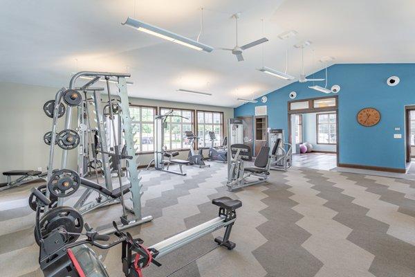 Fitness Center with Workout/Yoga Studio