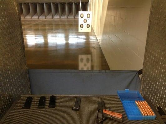 Indoor shooting lane