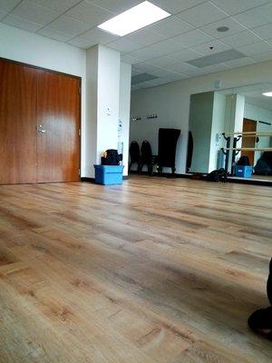 Room used for dance/ yoga/ music classes