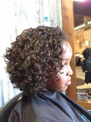 Johan Hair Studio loves our little curly girls!