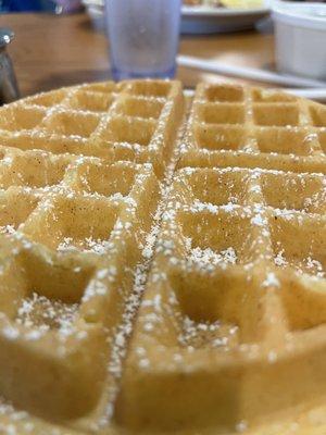 Belgian waffle.