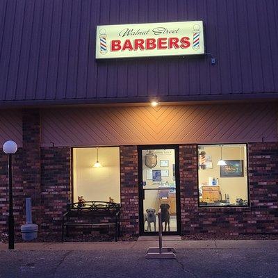 The new home for walnut street Barbers