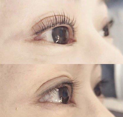 Eyelash perm