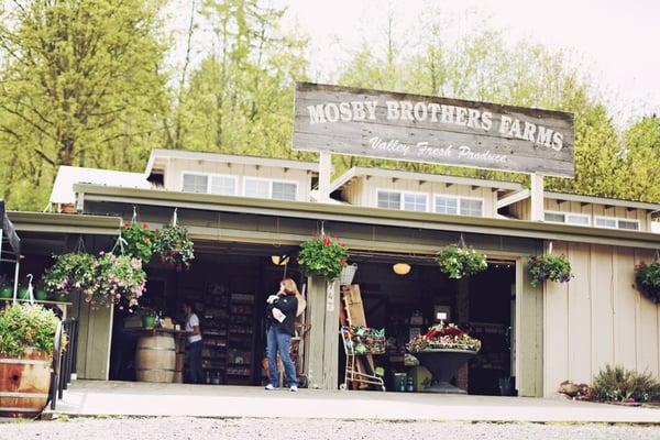 Mosby Farms facade.