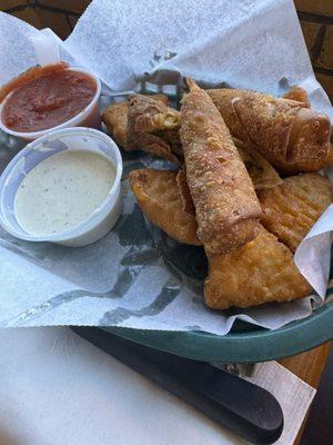 Mac and Cheese Wedges Southwestern Rolls