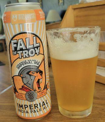 The Fall of Troy Orange Vanilla Imperial IPA!