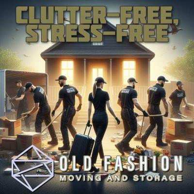 Wave goodbye to clutter and hello to peace of mind. Our team at Old Fashion Moving leaves your space spotless. Dial (203) 928-8844 or explor