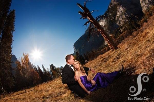 Engagement session in Yosemite National Park