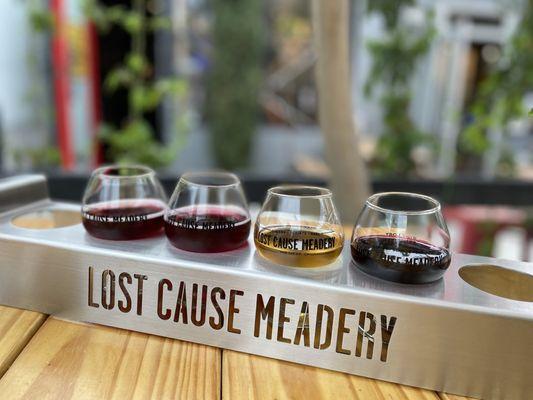 VIP flight from Lost Cause Meadery