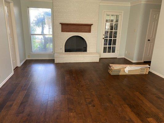 Hardwood floors