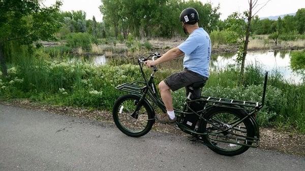 Pedego Stretch on the Jordan River Trail