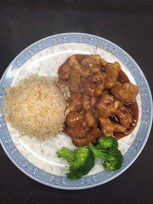 General tso chicken combo