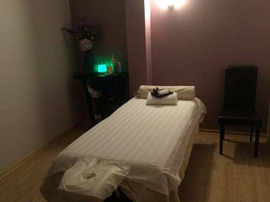 Luxurious massage rooms