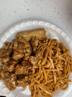 Spicy sesame chicken