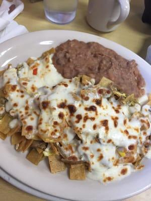 Chilaquiles here are great!