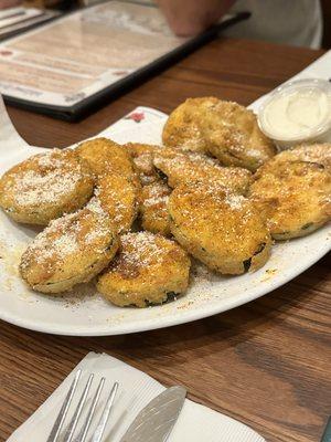 Fried zuchinni