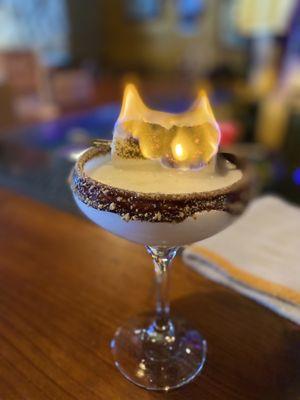 S'mores martini