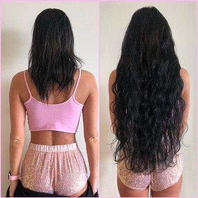 28" Micro Bead Extensions! Mermaid Hair!