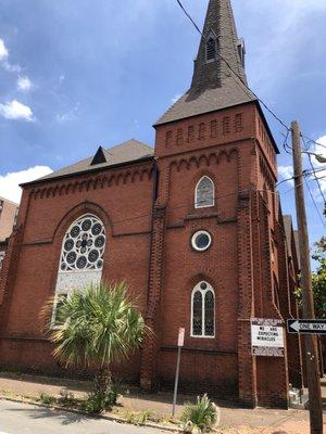 Beth Eden Baptist Church, Circa 1889 historically African American, on Gordon Street and just off Whitefield