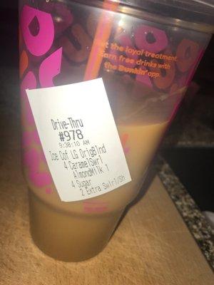 Paid for 2 extra Carmel swirl and did not revive it.