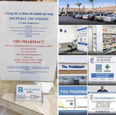 OUR 2ND LOCATION is located in Los Angeles County - City of Lawndale Visit Us- THU PHARMACY