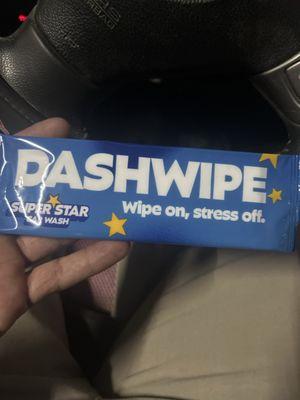 Dash wipe