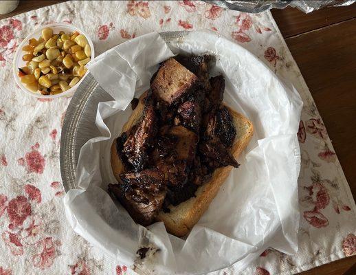 Brisket combo (Tuesday special)