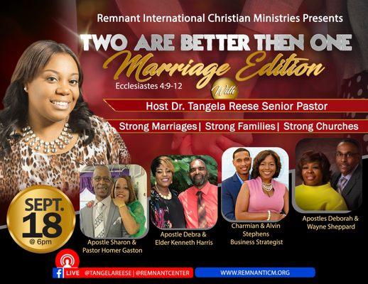 Equipping Stronger Marriages